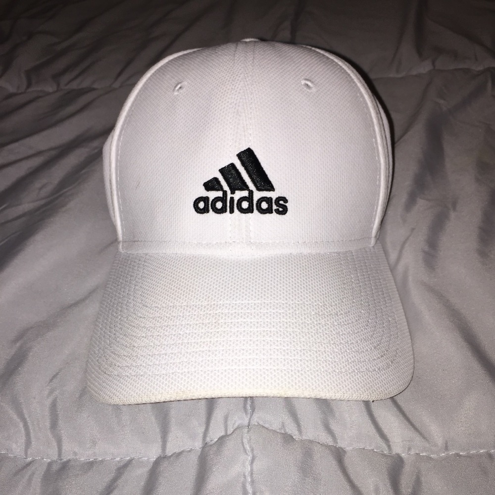 White Adidas Hat